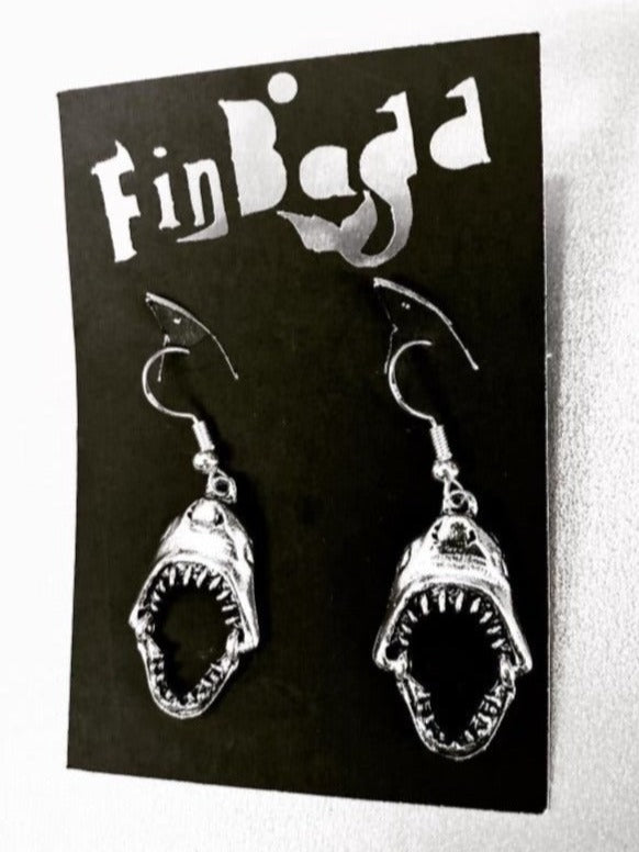Shark Earrings, "JawzBreaker" Dangles