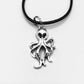 Octopus Necklace, Armed-to-Ink Pendant
