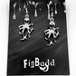 Octopus Earrings, Armed-to-Ink Dangles