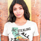 'Stealing Your Sunshine,' Savage Mermaid T-Shirt - finbadd
